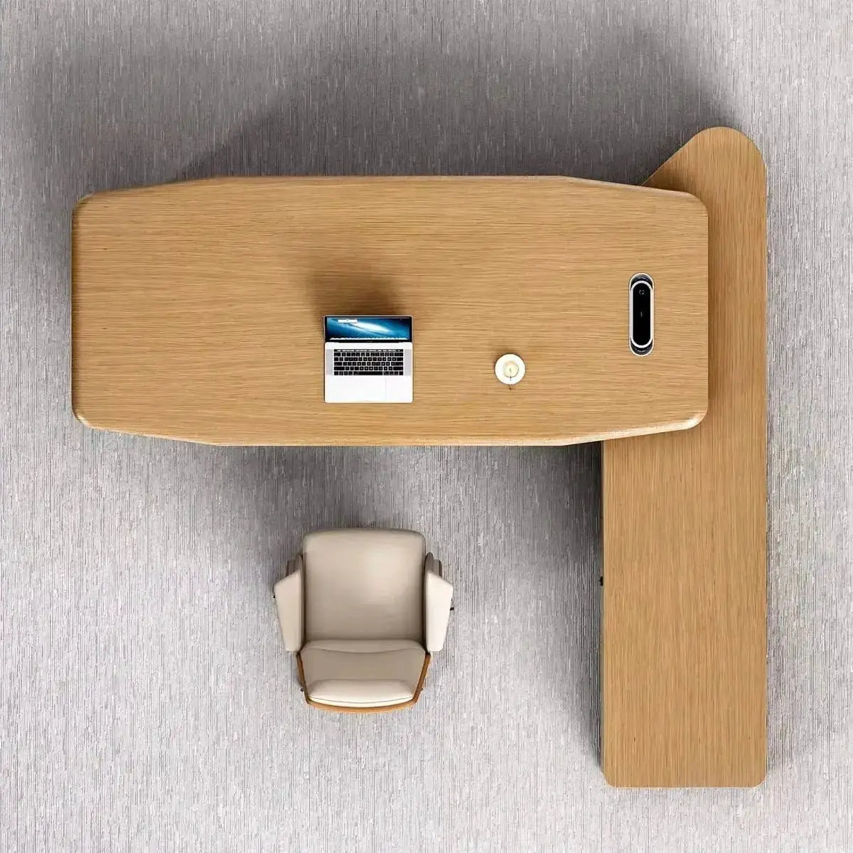 Ellis · Modern Executive L-Shaped Desk by Arc Grove
