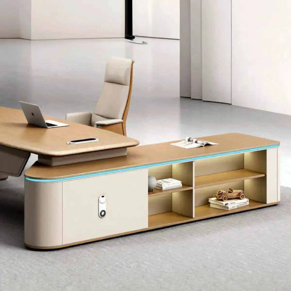 Ellis · Modern Executive L-Shaped Desk by Arc Grove