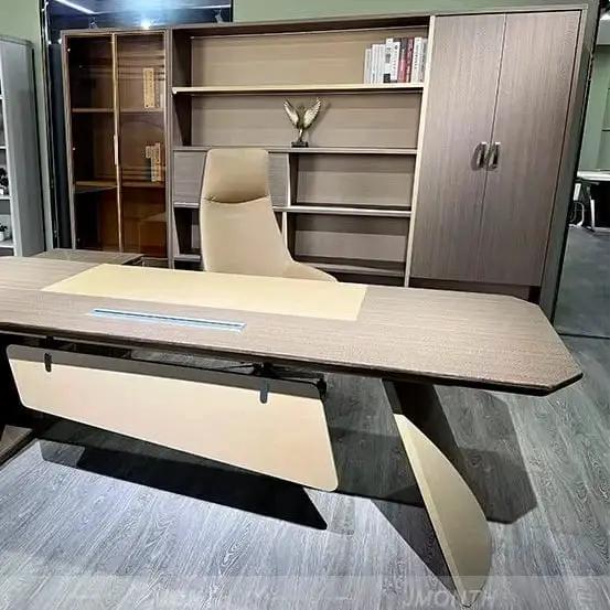 Hartwell · Modern Office Shelves w/ Lighting & Storage by Arc Grove