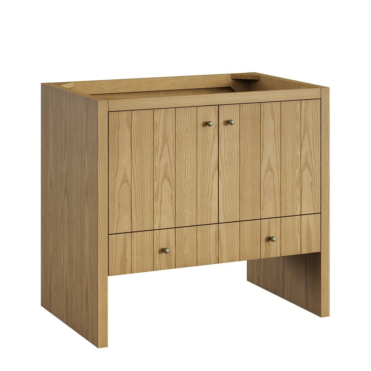 James Martin Hudson 36" Single Bathroom Vanity, Light Natural Oak, view 14