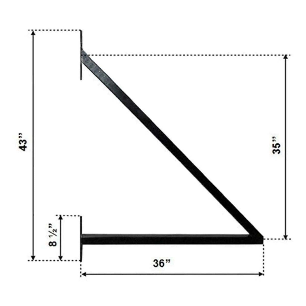 [12-18FT] Heavy-Duty Prague-Style Premium Steel Sliding Driveway Gate (SAK71492) by SAKSBY WHOLESALE
