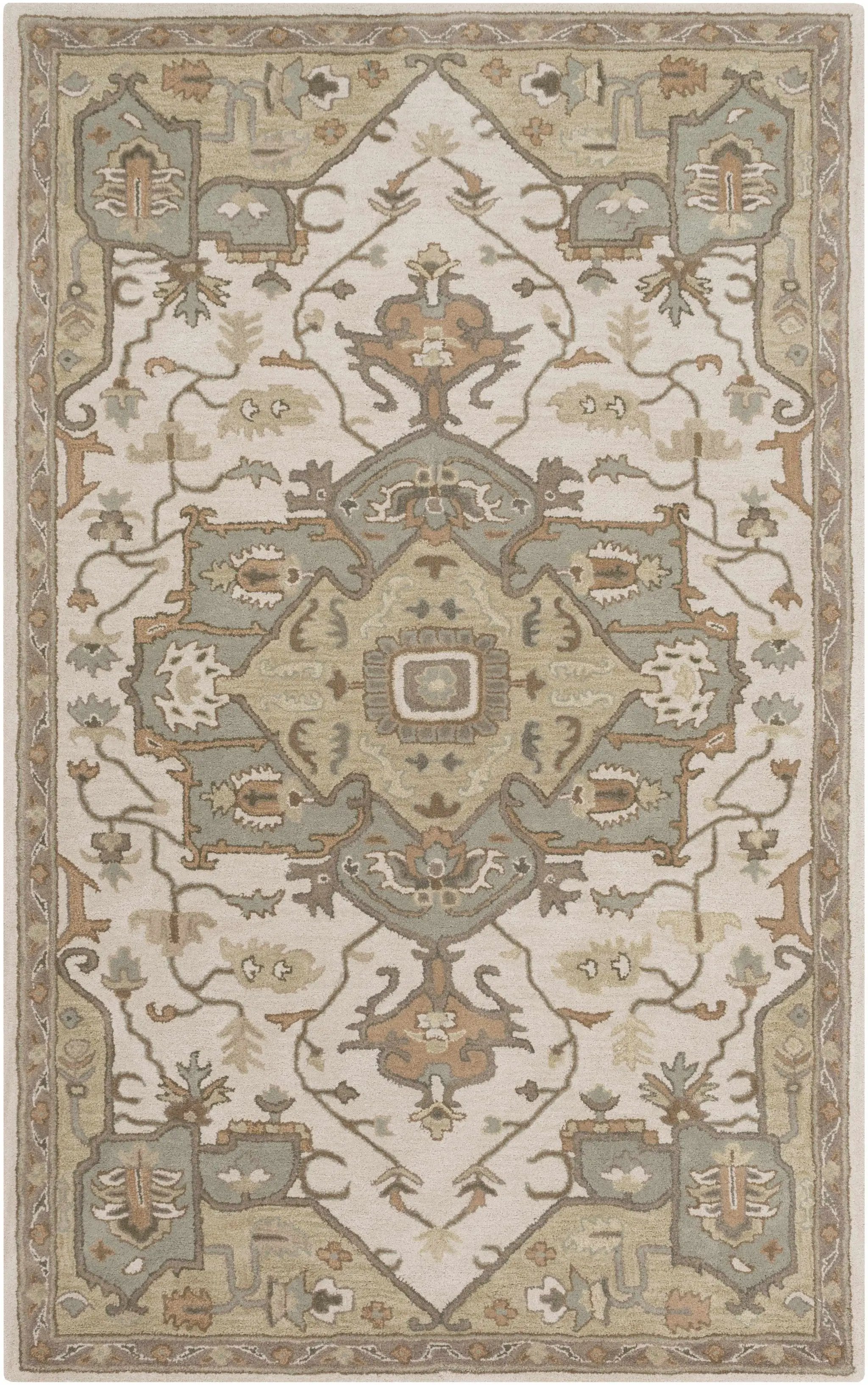 Broomfield Hand Tufted Sage 1143 Area Rug by Boutique Rugs