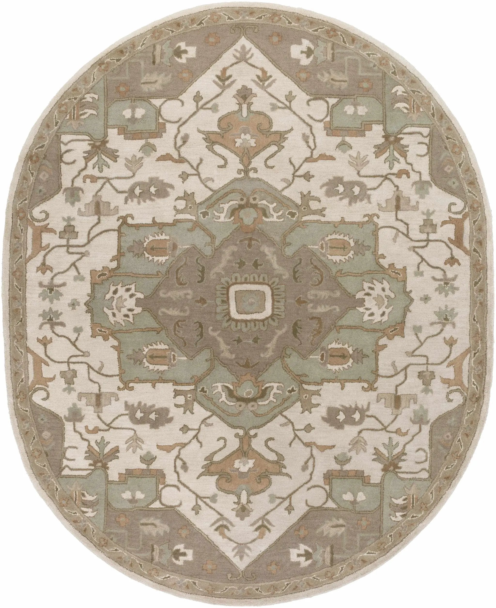 Broomfield Hand Tufted Sage 1143 Area Rug by Boutique Rugs
