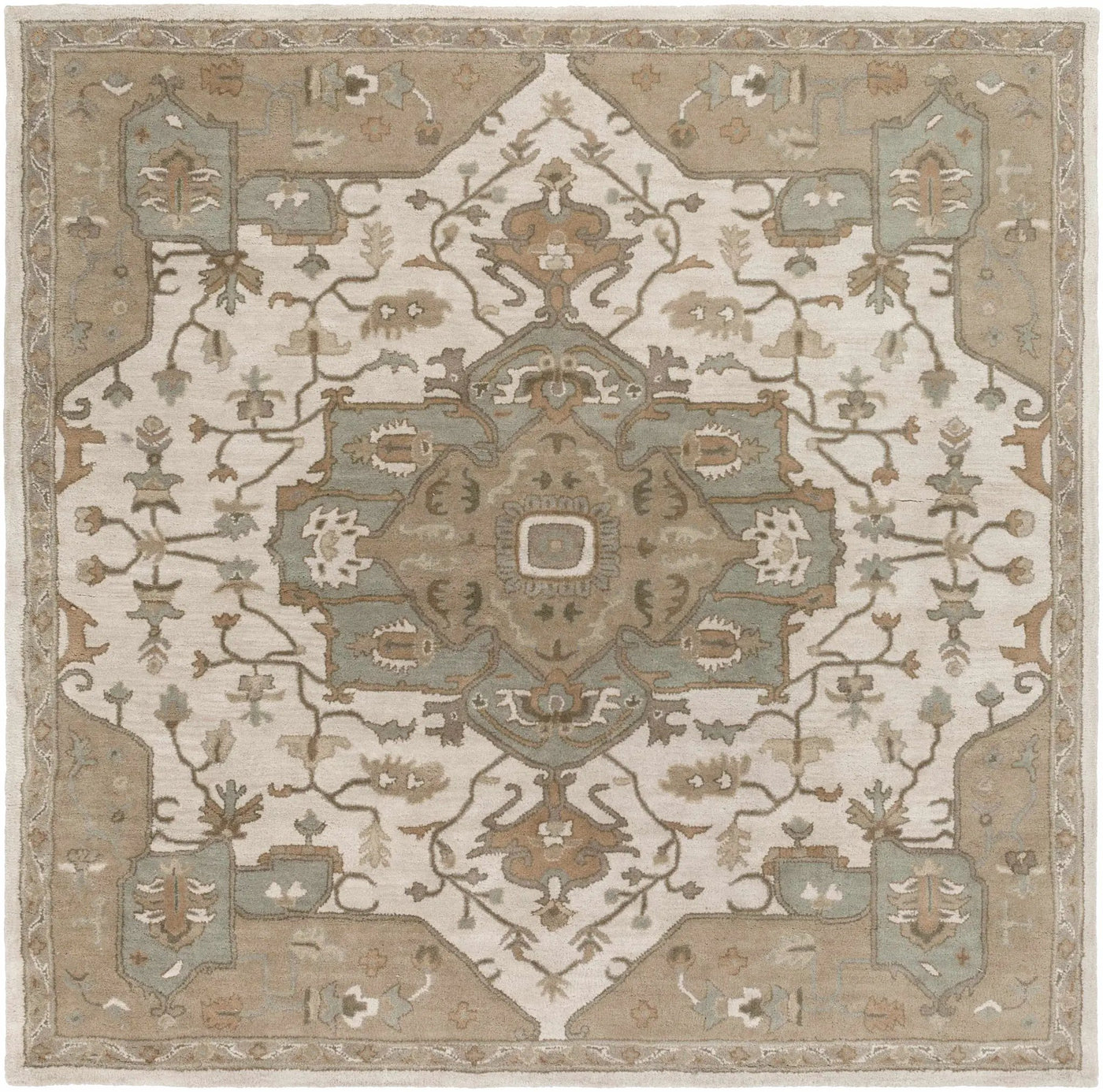Broomfield Hand Tufted Sage 1143 Area Rug by Boutique Rugs