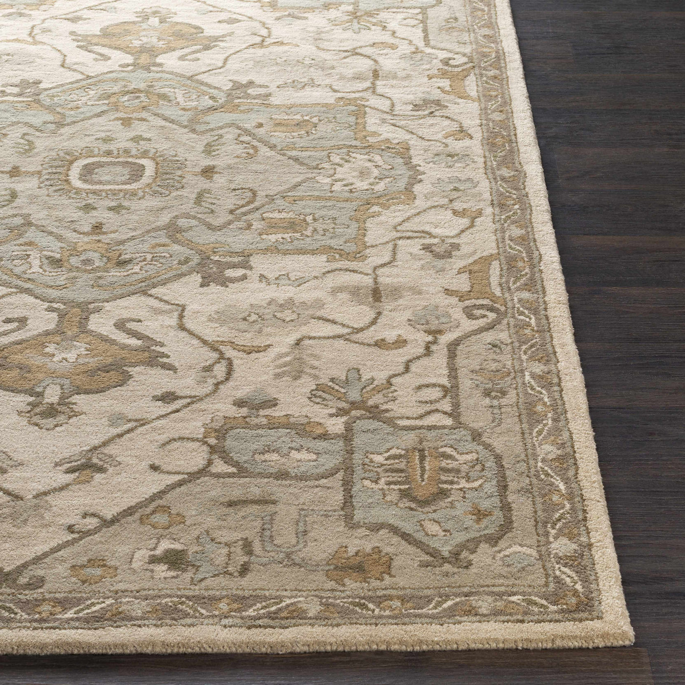 Broomfield Hand Tufted Sage 1143 Area Rug by Boutique Rugs