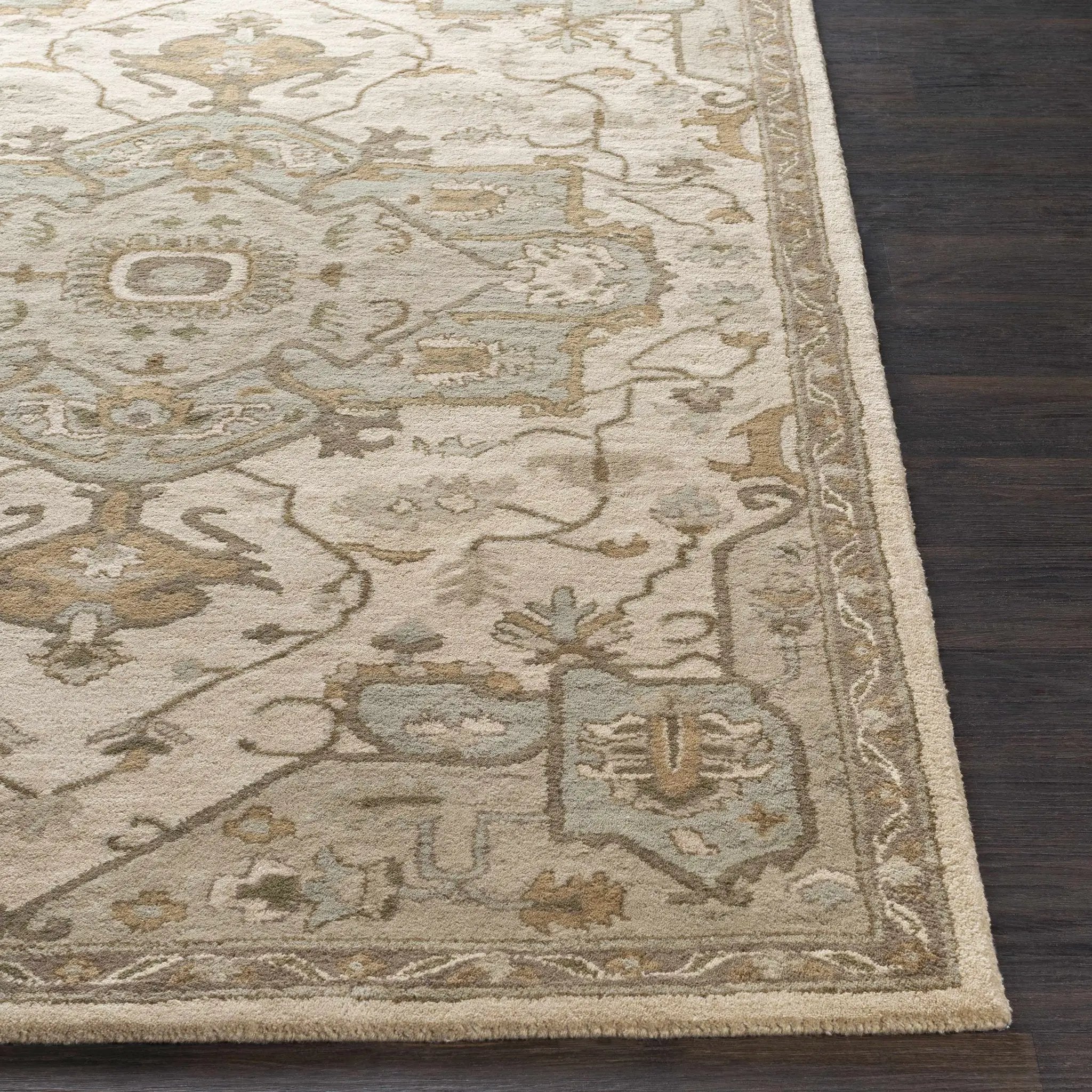 Broomfield Hand Tufted Sage 1143 Area Rug by Boutique Rugs