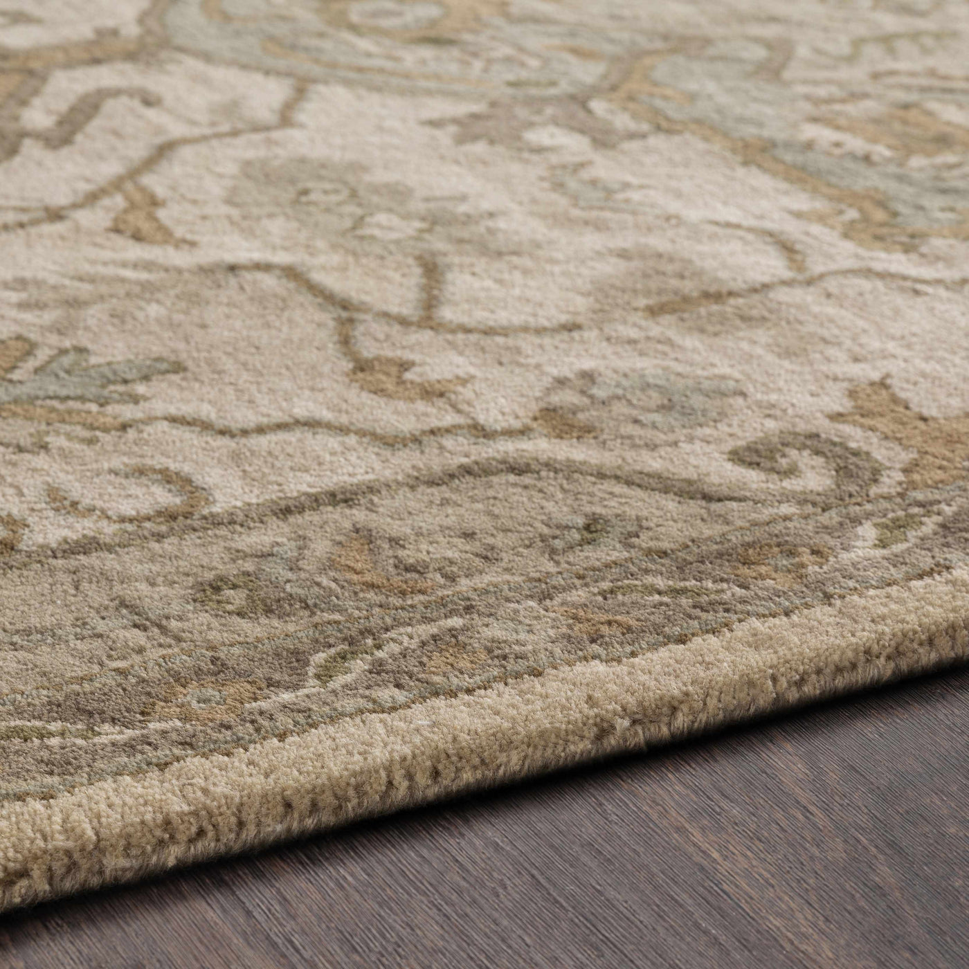 Broomfield Hand Tufted Sage 1143 Area Rug by Boutique Rugs