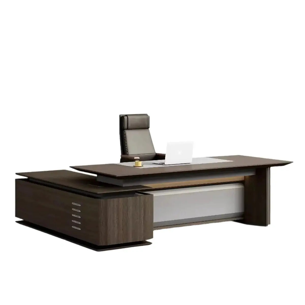 Brontë · Modern L-Shaped Executive Desk by Arc Grove