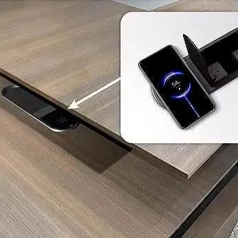 Brontë · Modern L-Shaped Executive Desk by Arc Grove