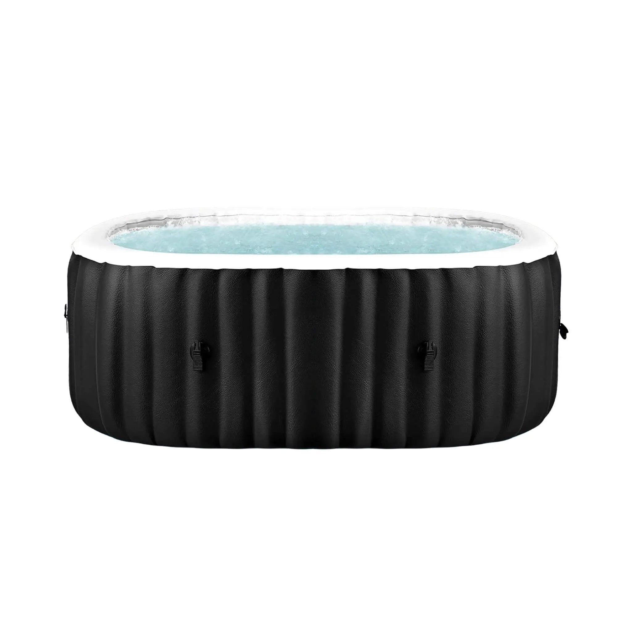 Premium 2-Person Inflatable Hot Tub Kit With 8-Color LED Lights (SAK98431) by SAKSBY WHOLESALE