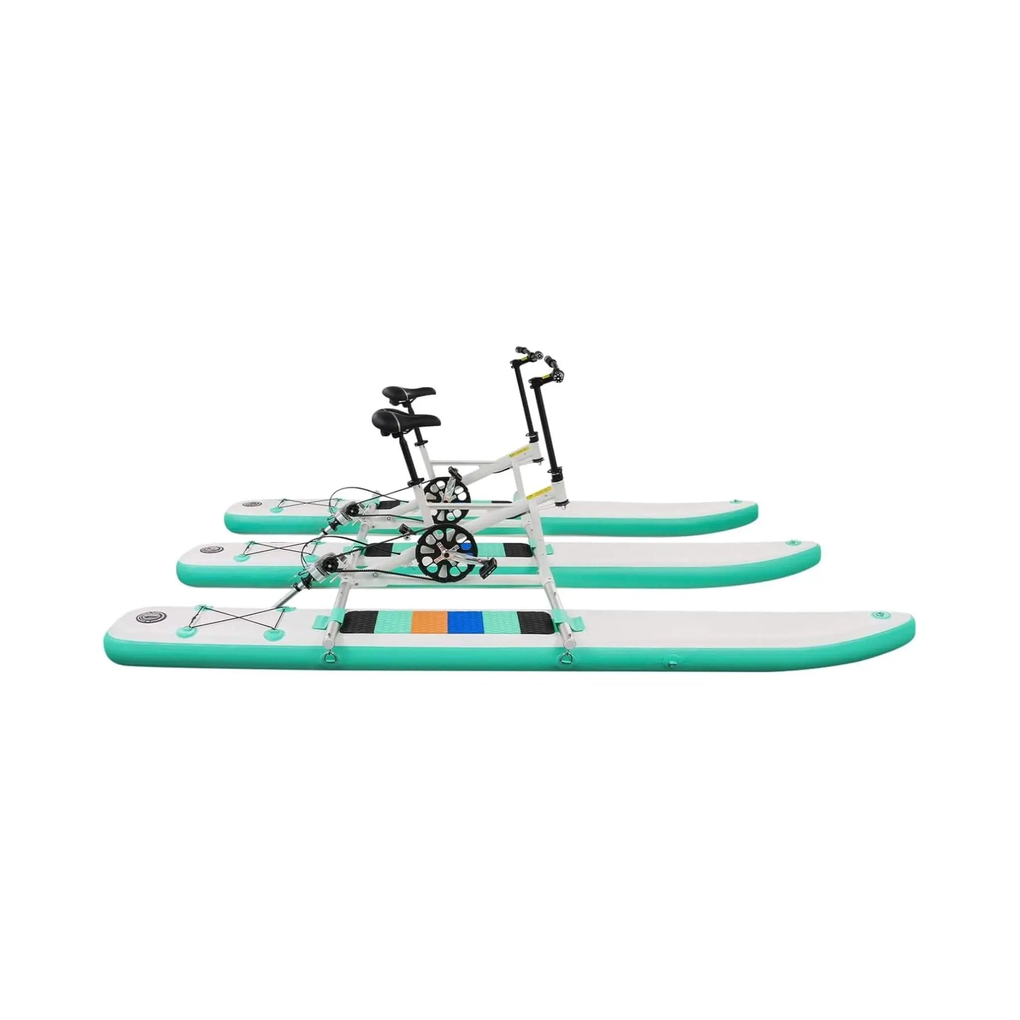 Premium 2-Person Two-Seater Portable Inflatable Pedal Boat Water Bike (SAK95621) by SAKSBY WHOLESALE
