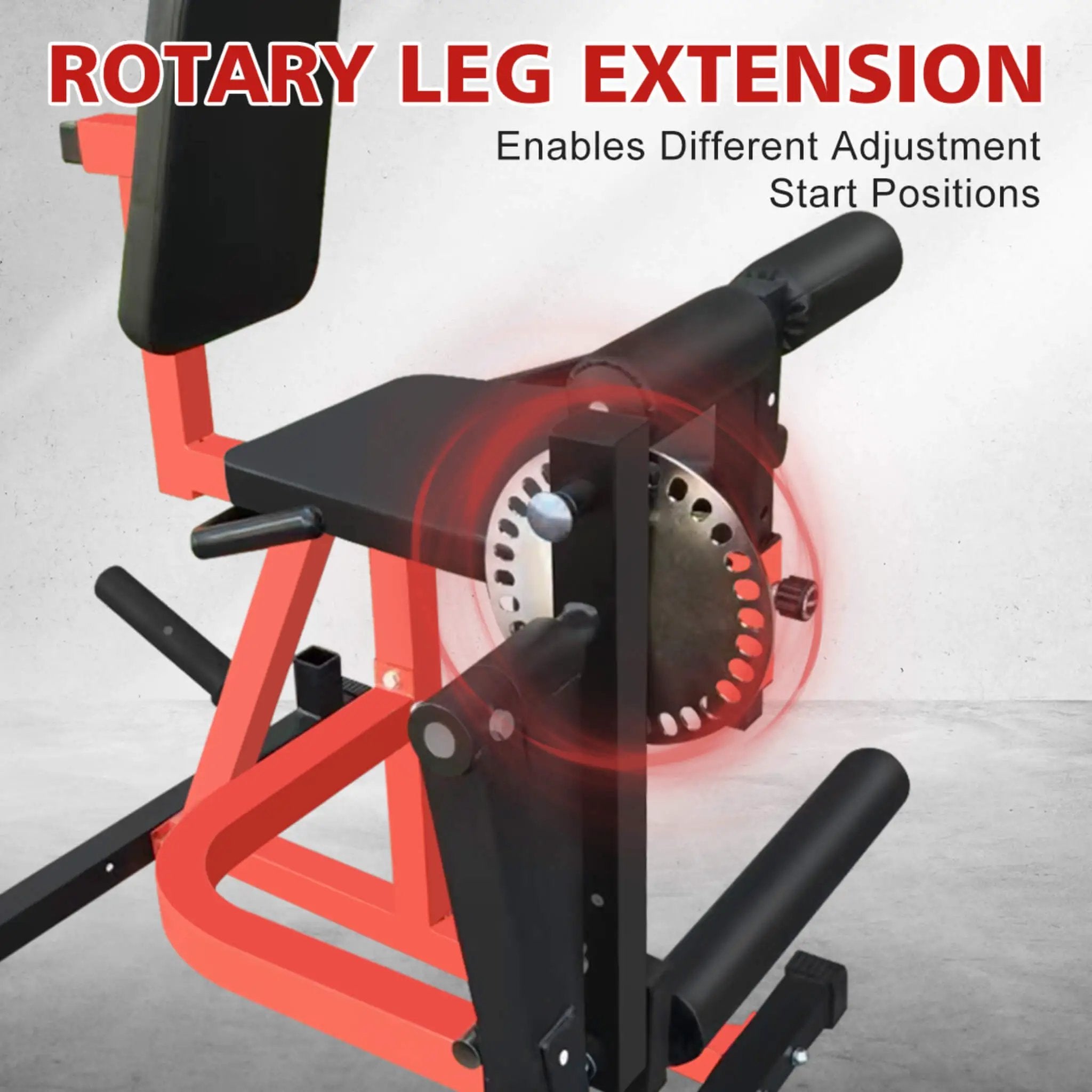 Rovix Premium 3-In-1 Multi-Functional Adjustable Leg Extension And Curl Machine For Lower Body Workouts (SAK21427) by SAKSBY WHOLESALE