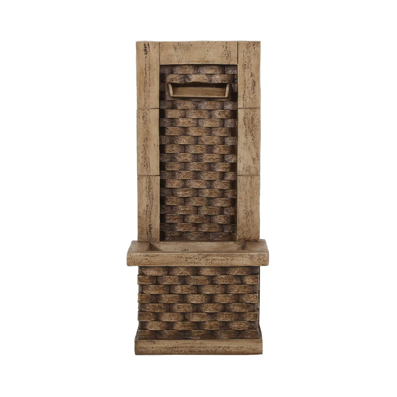 Alora Premium 35-Inch Hand-Crafted Weather-Resistant Waterfall Fountain With LED Lights (SAK86757) by SAKSBY WHOLESALE