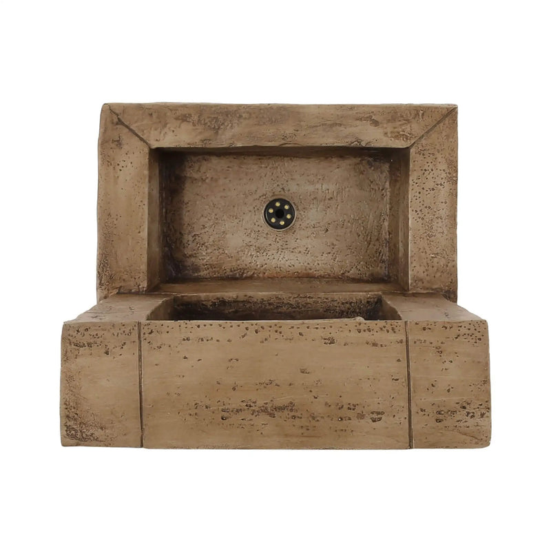 Alora Premium 35-Inch Hand-Crafted Weather-Resistant Waterfall Fountain With LED Lights (SAK86757) by SAKSBY WHOLESALE