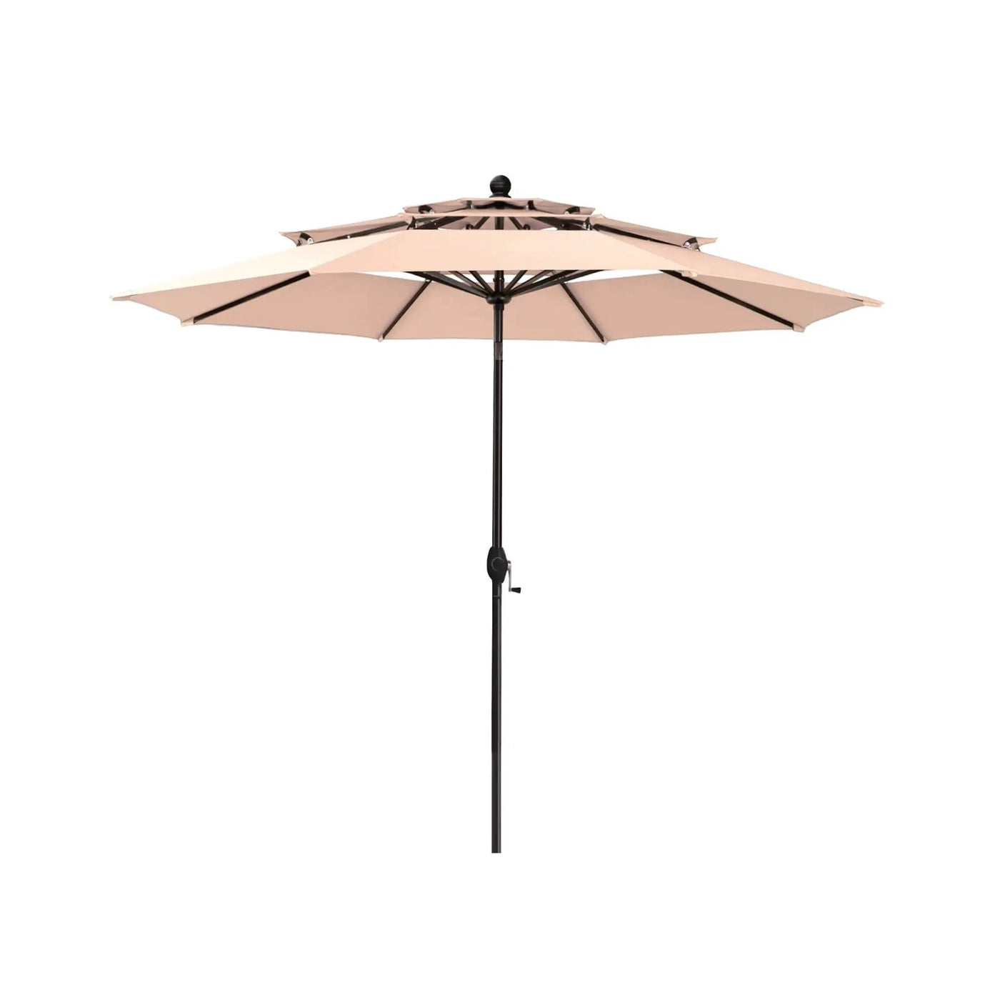 Alora Premium 6-Piece Bar Patio Furniture Set With Umbrella, Swivel Chairs, And Cushions (SAK90375) by SAKSBY WHOLESALE