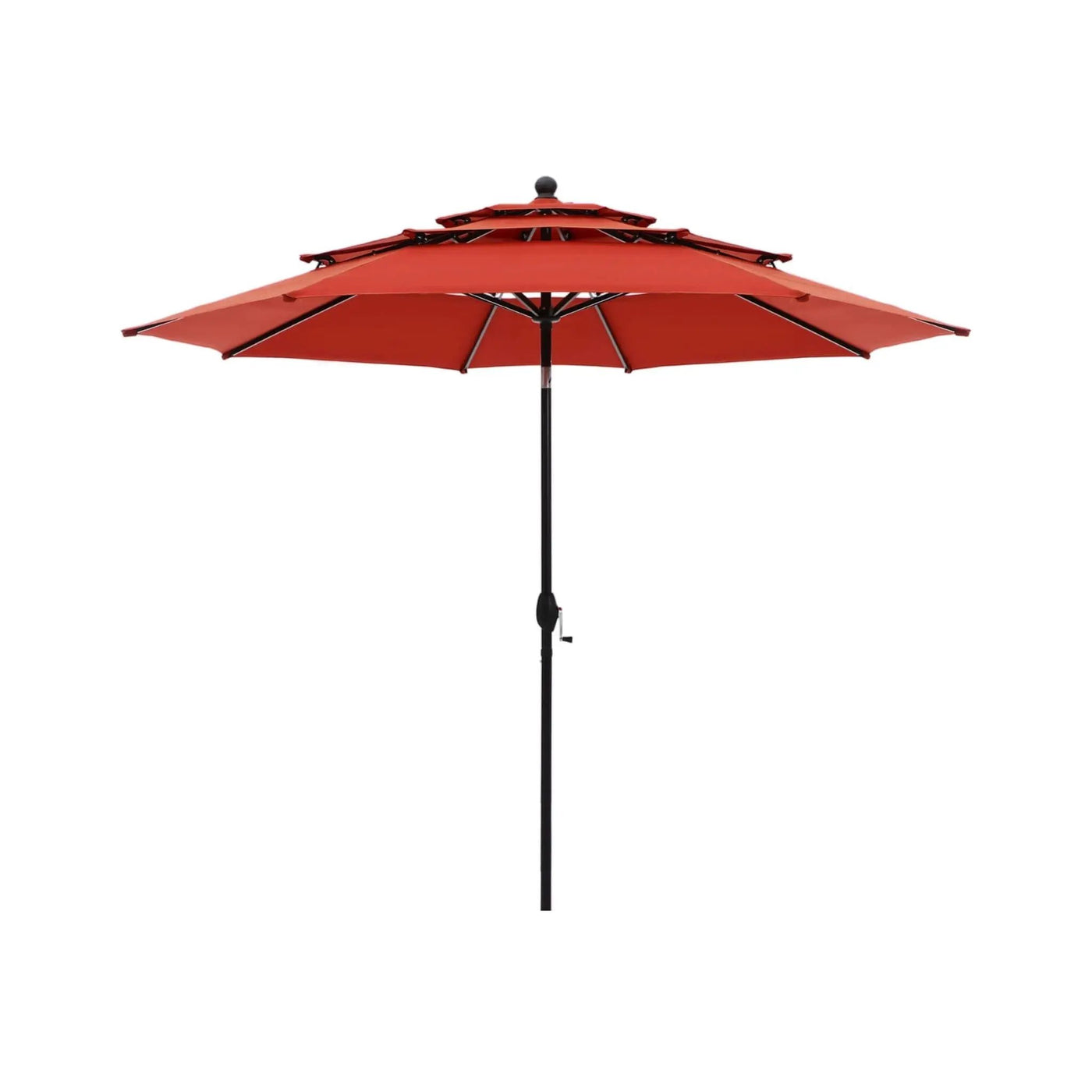 Alora Premium 6-Piece Bar Patio Furniture Set With Umbrella, Swivel Chairs, And Cushions (SAK90375) by SAKSBY WHOLESALE
