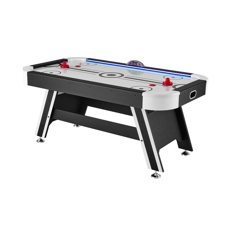 Premium 72-Inch Air Hockey Table With LED Electronic Scorer (SAK82049) by SAKSBY WHOLESALE