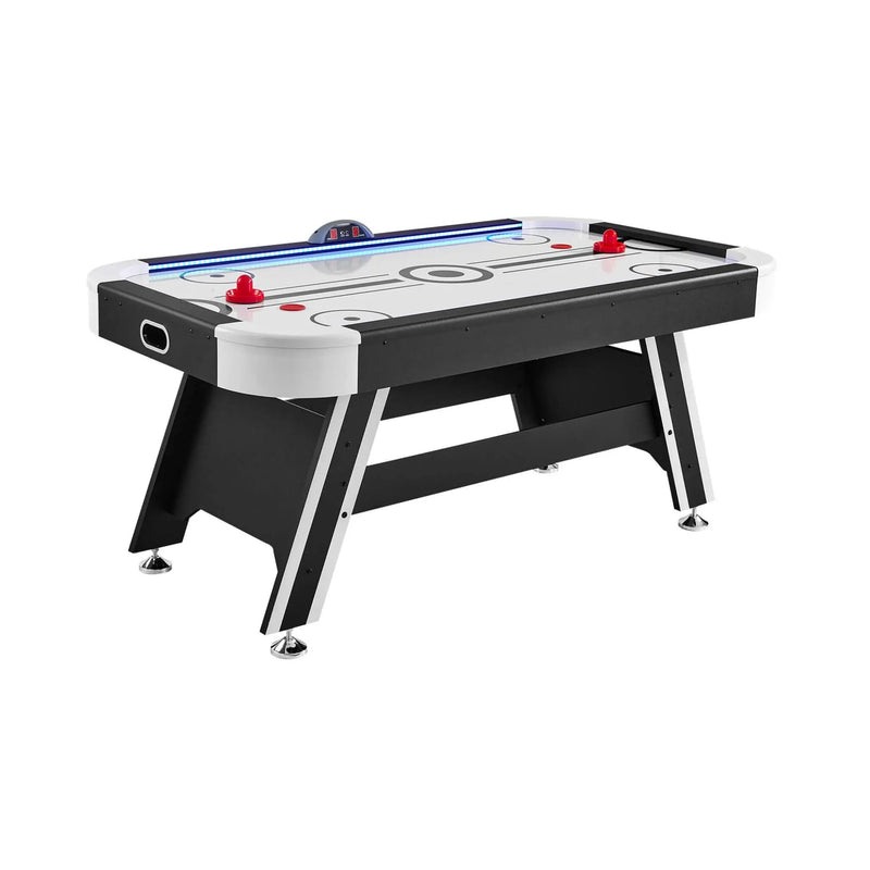 Premium 72-Inch Air Hockey Table With LED Electronic Scorer (SAK82049) by SAKSBY WHOLESALE
