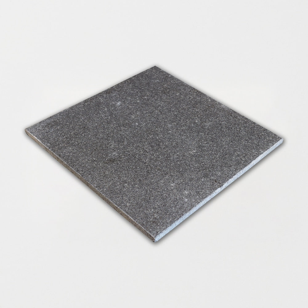Premium Absolute Black Flamed Granite Tiles 12x12 Granite Flamed 12x12 Tiles — 2