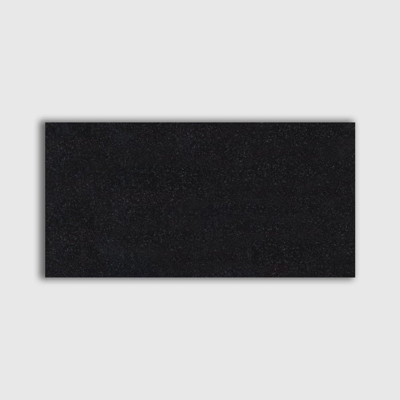 Premium Absolute Black Polished Granite Tiles 12x24 Granite Polished 12x24 Tiles