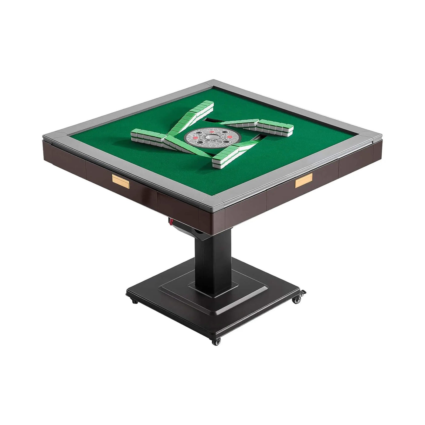 Premium Automatic Foldable Mahjong Table With Wheels And Two Sets Of Tiles (SAK92307) by SAKSBY WHOLESALE