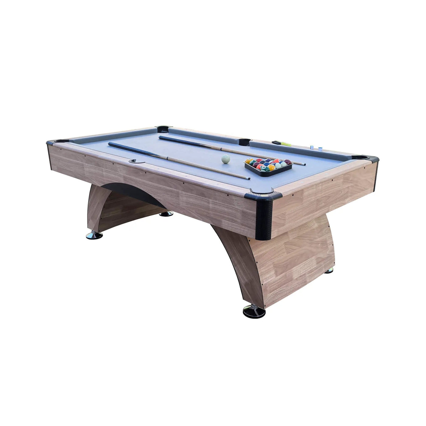 Premium 7FT Billiards Pool Wood Table for Home Game Rooms (SAK14517) by SAKSBY WHOLESALE