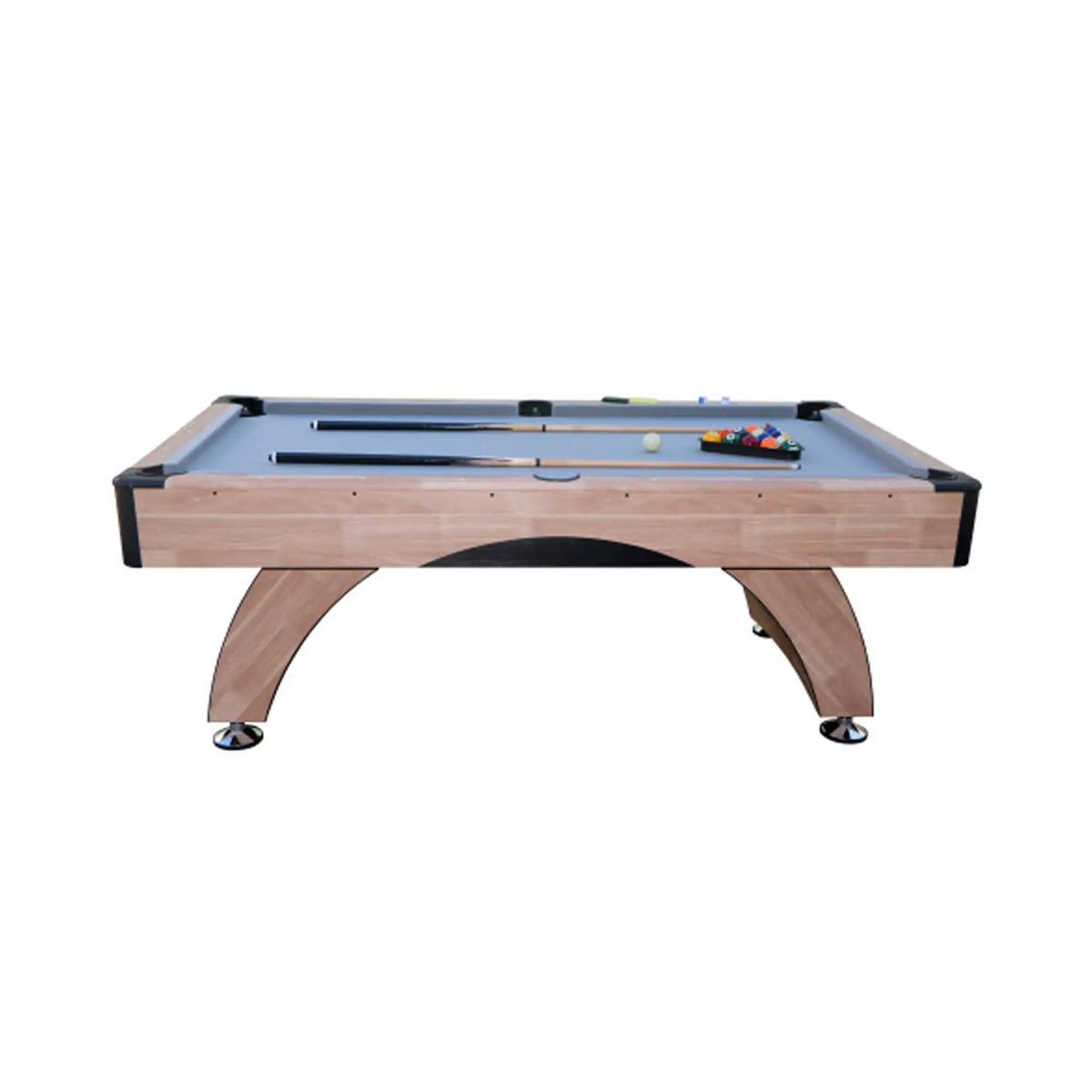 Premium 7FT Billiards Pool Wood Table for Home Game Rooms (SAK14517) by SAKSBY WHOLESALE