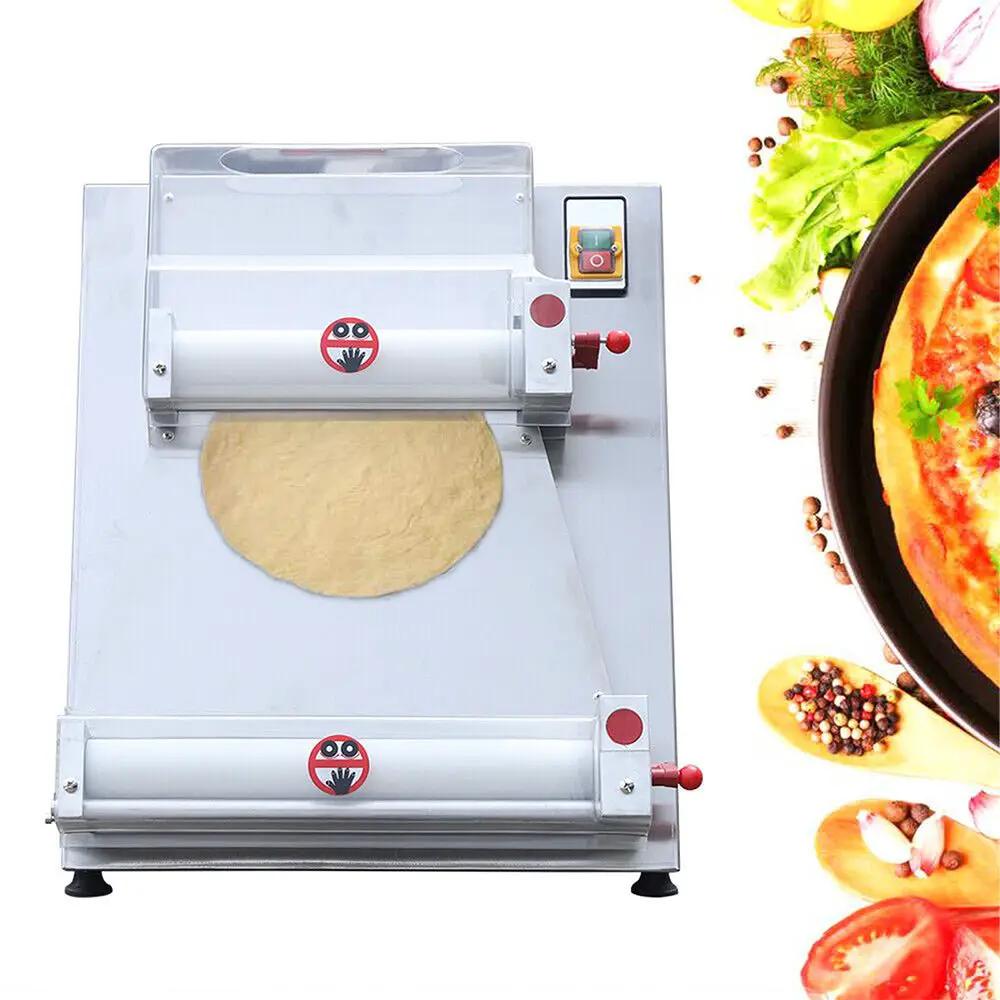 Premium Electric Commercial Pizza Dough Roller Pastry Sheeter Press Machine, 16-Inch (SAK83627) by SAKSBY WHOLESALE