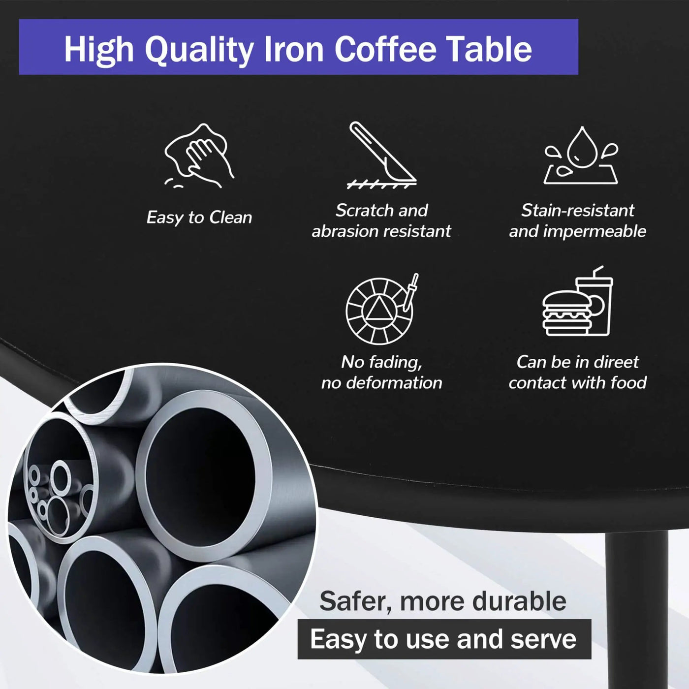 Premium Half-Moon 6-Person Curved All-Weather Outdoor Furniture Sofa Patio Set With Coffee Table And Cushions (SAK76332) by SAKSBY WHOLESALE