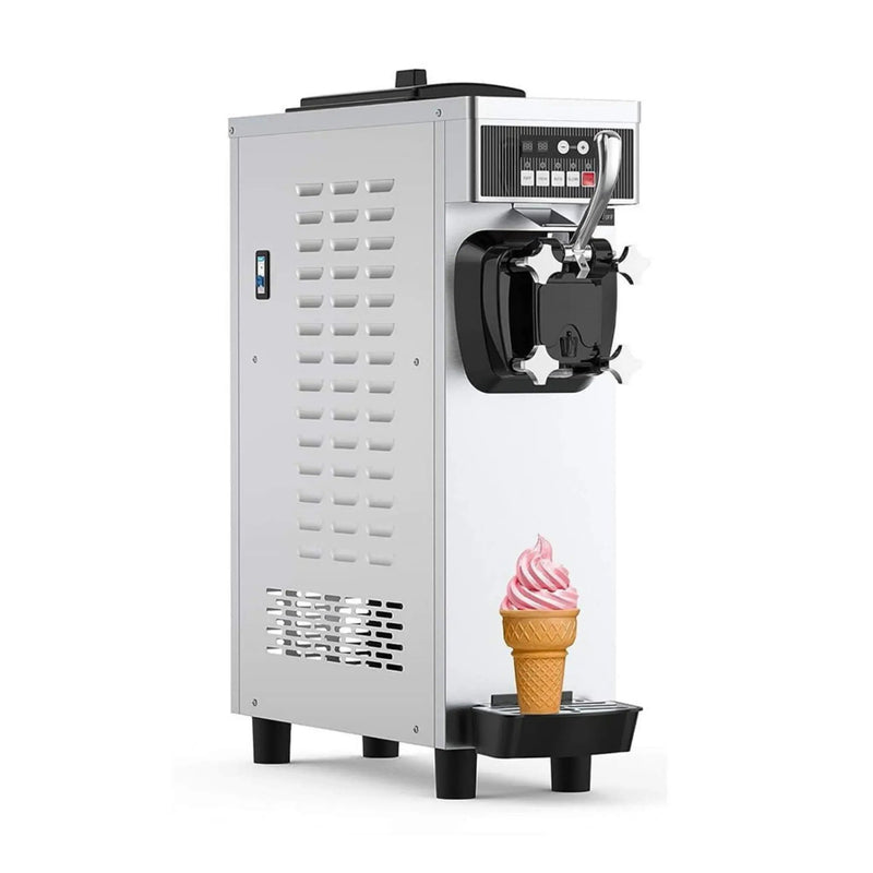 Premium 1200W Industrial Single-Flavor Soft Serve Ice Cream Maker Machine (SAK81752) by SAKSBY WHOLESALE
