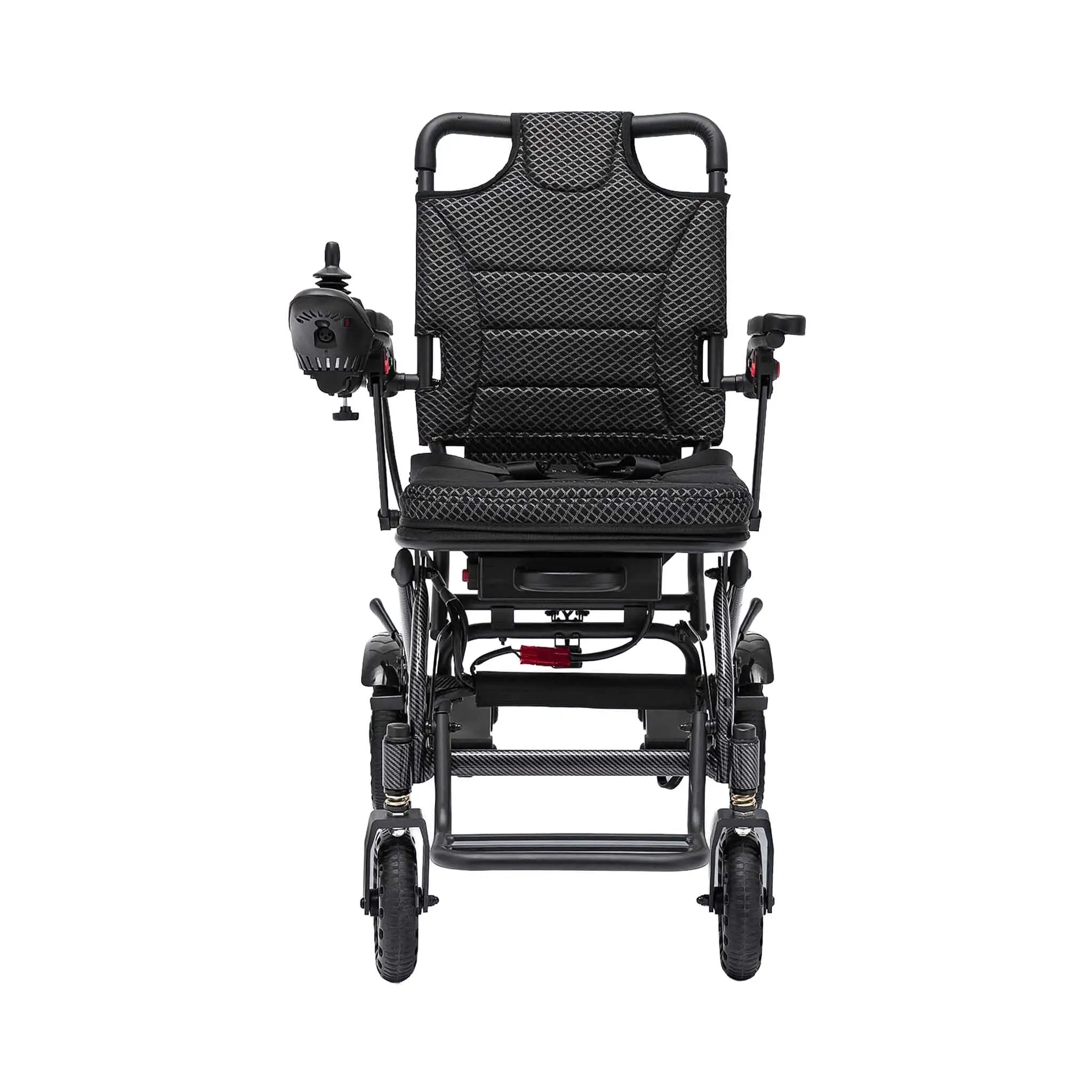 Pride Premium Lightweight Foldable All-Terrain Electric Wheelchair, 300LBS [FDA & Airline Approved] (SAK18673) by SAKSBY WHOLESALE