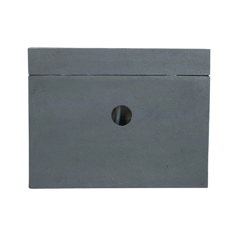 Alora Premium Outdoor Contemporary Modern Rectanglar Decorative Water Fountain, Gray (SAK09215) by SAKSBY WHOLESALE