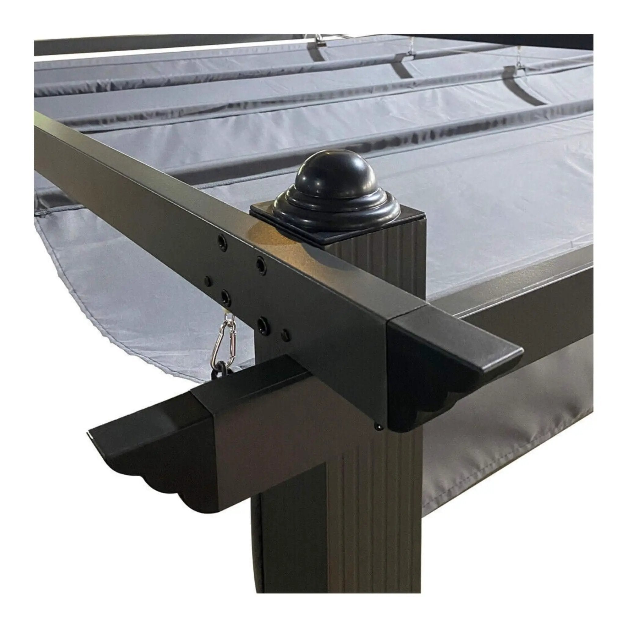 [10X13FT] Alora Premium Outdoor Patio Retractable Pergola With Canopy (SAK01864) by SAKSBY WHOLESALE