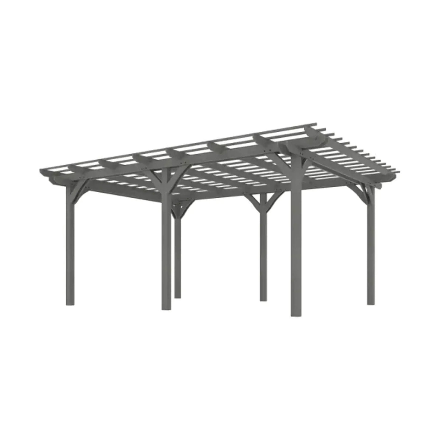 [09X12FT] Alora Premium Outdoor Wooden Grape Trellis Pergola (SAK18579) by SAKSBY WHOLESALE