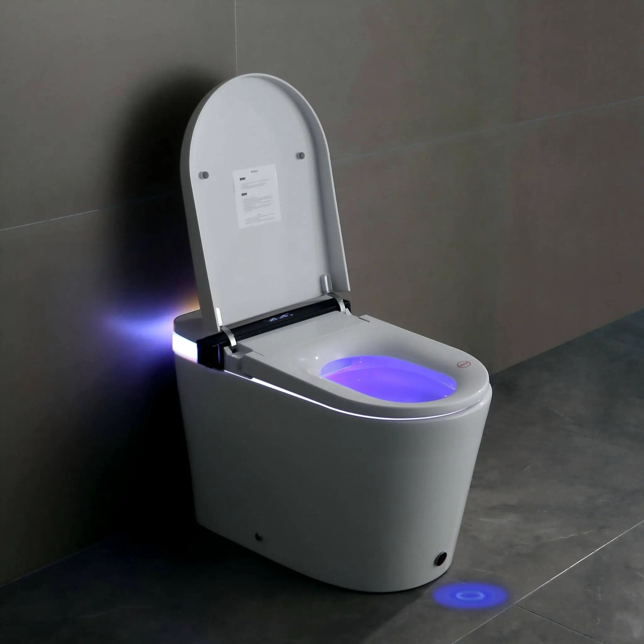 Nuvia Premium Smart Toilet With Bidet Seat LED Display & Night Light (SAK81465) by SAKSBY WHOLESALE