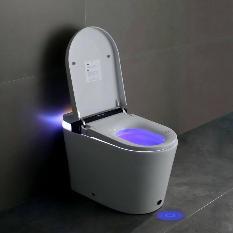 Nuvia Premium Smart Toilet With Bidet Seat LED Display & Night Light (SAK81465) by SAKSBY WHOLESALE