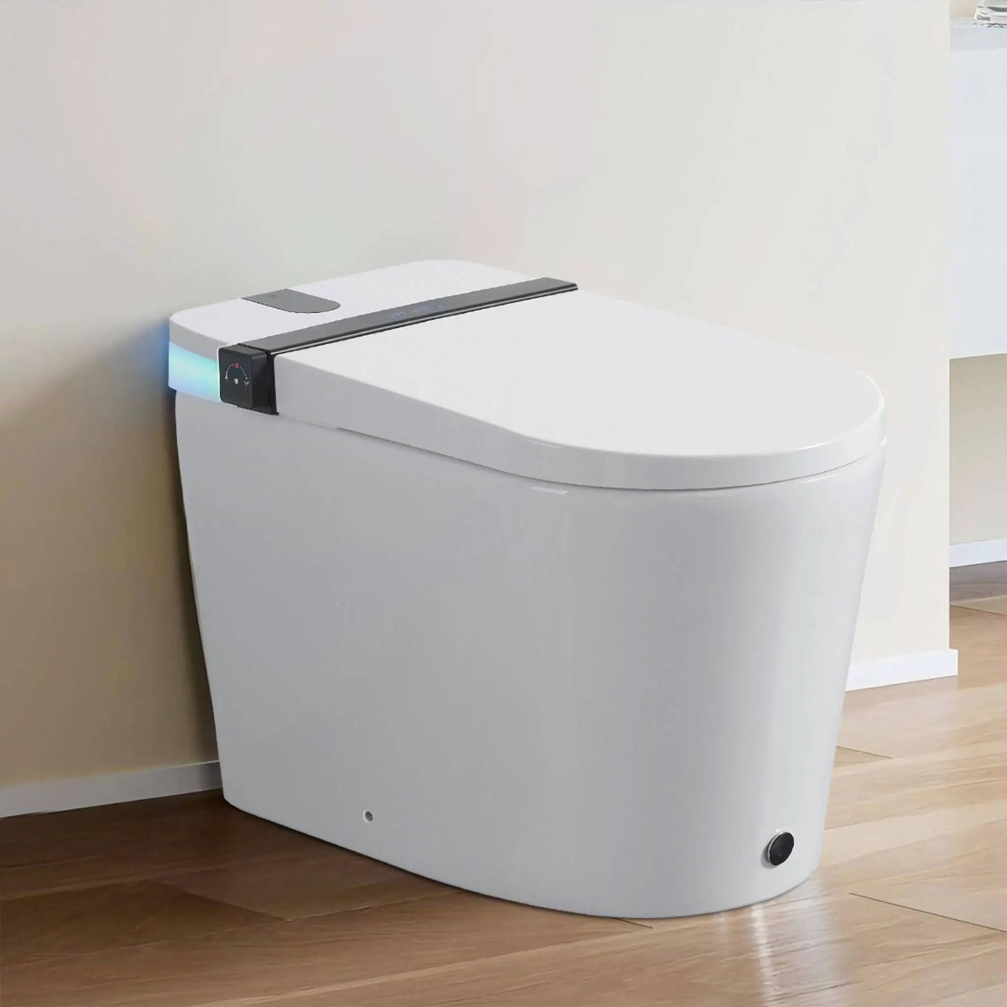 Nuvia Premium Smart Toilet With Bidet Seat LED Display & Night Light (SAK81465) by SAKSBY WHOLESALE