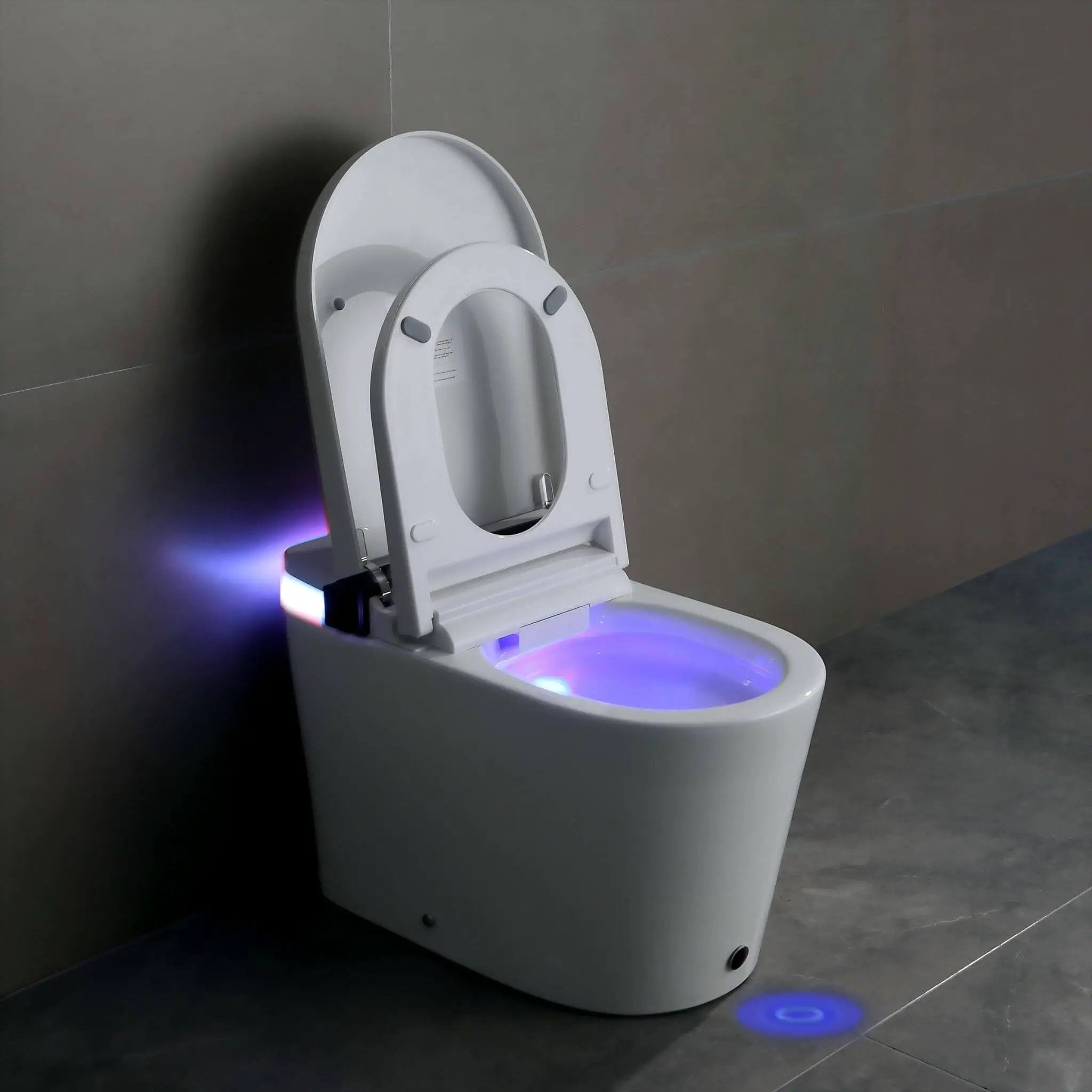 Nuvia Premium Smart Toilet With Bidet Seat LED Display & Night Light (SAK81465) by SAKSBY WHOLESALE
