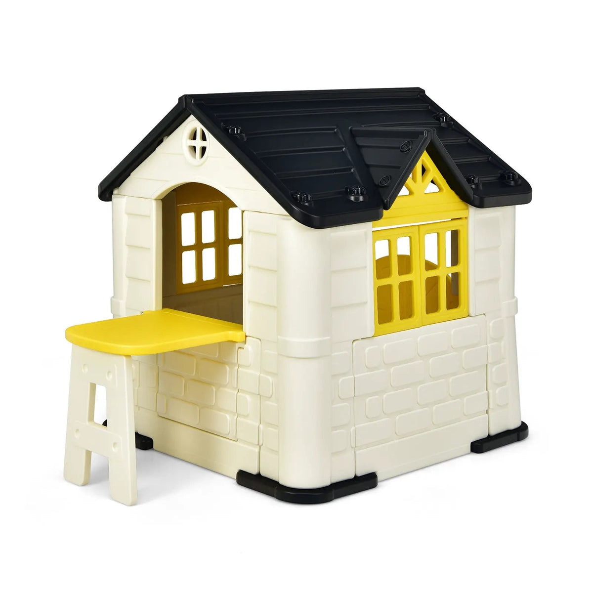 Kid’s Playhouse Pretend Toy House For Boys and Girls 7 Pieces Toy Set by DirectDeals