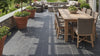 Belgium Blue Brushed Chiselled Limestone Tiles 16x24