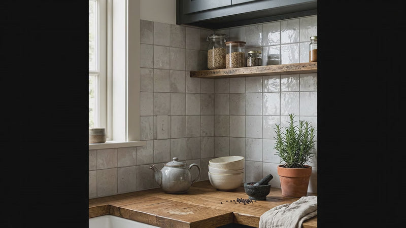 Forge Glossy Ceramic Tiles 5x5 glossy