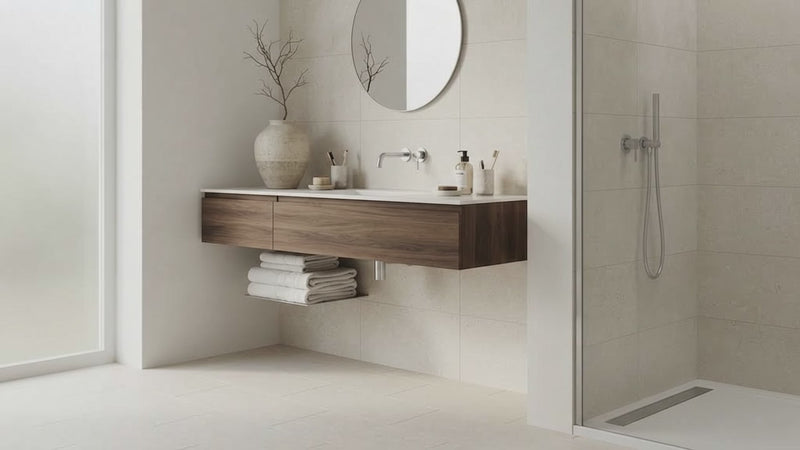 Infinity White Porcelain Tiles 12x24