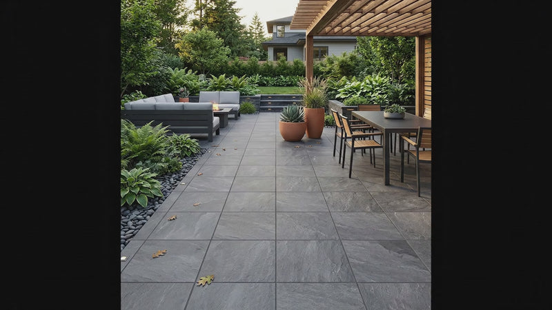 Bluestone Blu R11 Porcelain Pavers 24x24