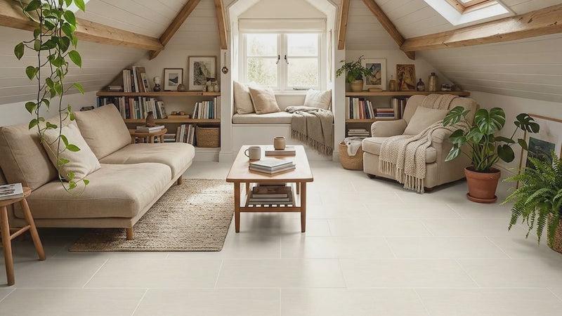 Focus Glacier Matte Fabric Look Porcelain Tiles 12x24