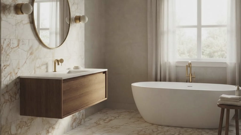 Calacatta Gold European Honed Marble Tiles 12x24