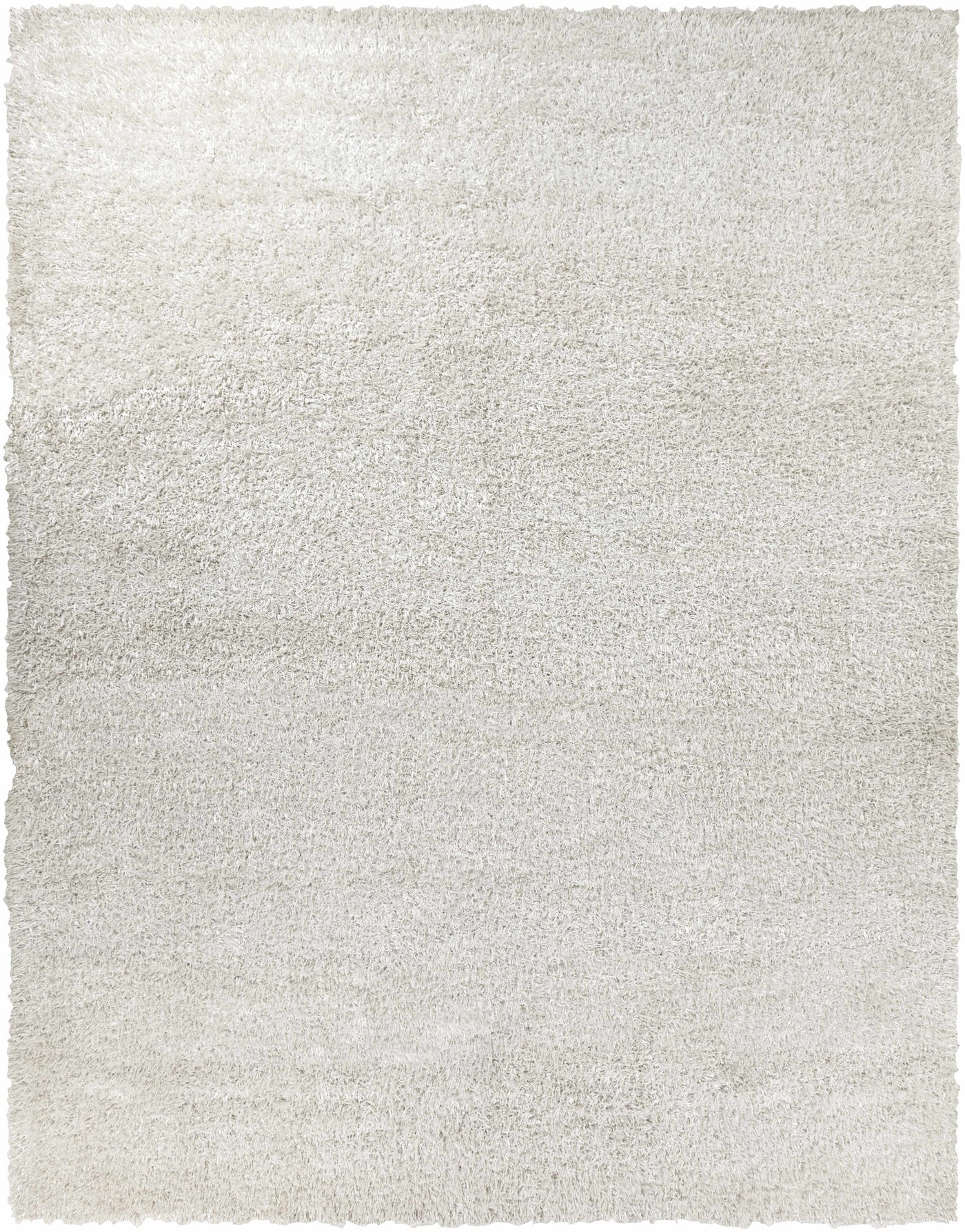 Browder 3x4 Solid Cream Shag Rug - Clearance by Boutique Rugs