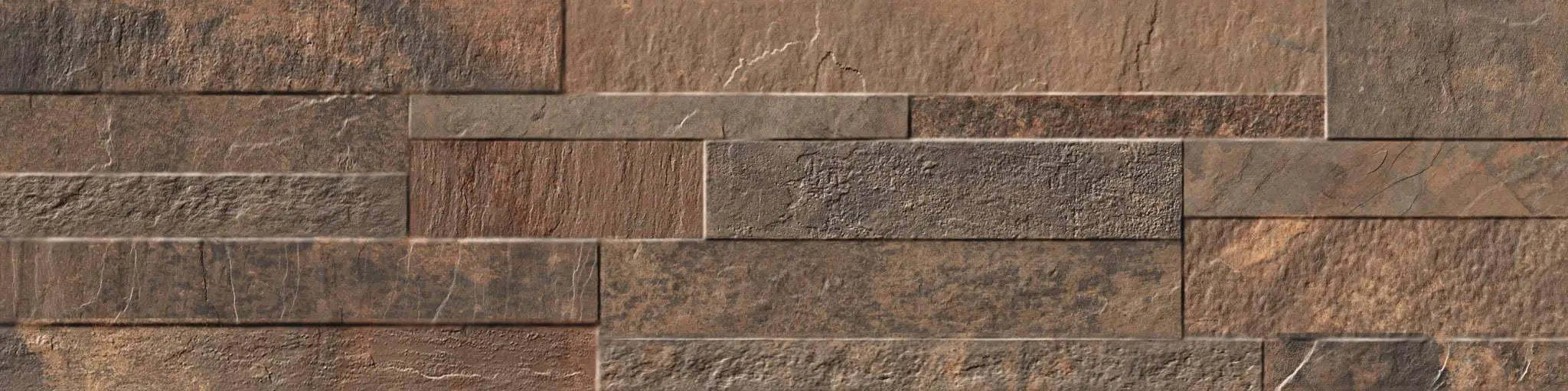 Veneer World Pro Ledgestone Canyon Summer Corner Slate Look Porcelain Moldings 5.75x24 by landmarkceramics