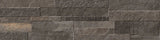 Veneer World Pro Ledgestone Ridge Black Slate Look Porcelain Accent Tiles 6x24