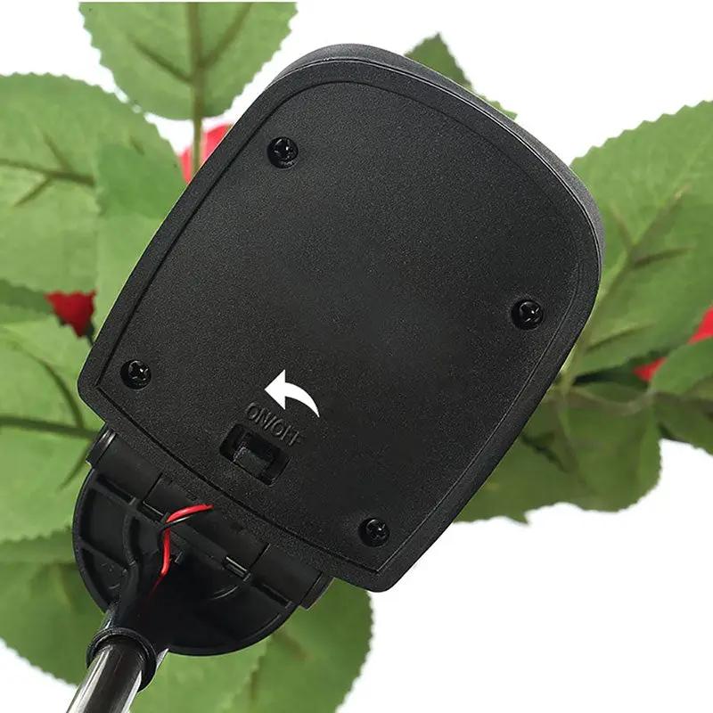 Solar LED Rose Flower Light (2 Pack) by Outdoor Solar Outlet