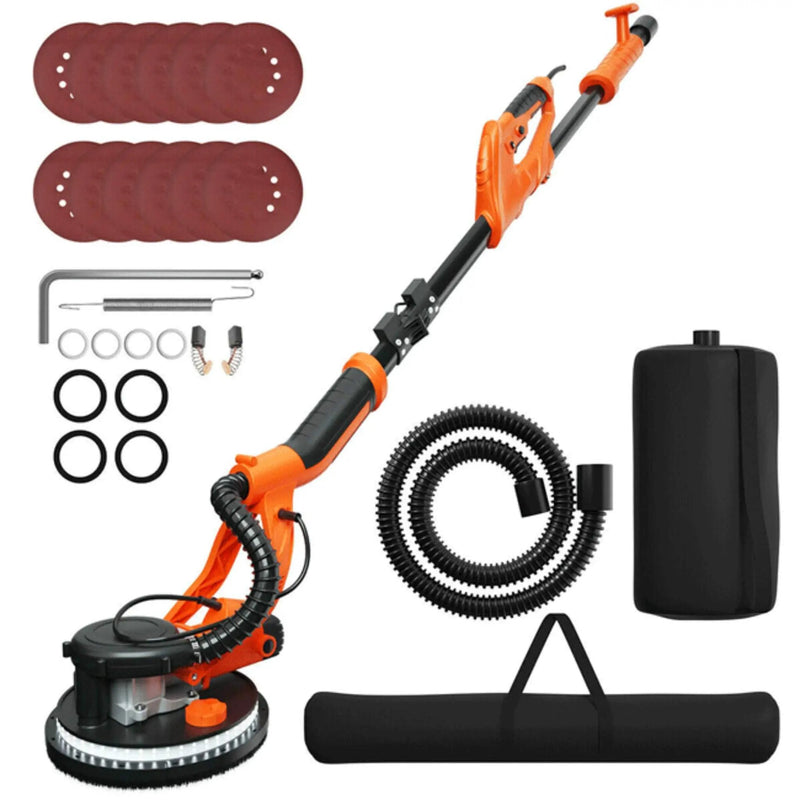 Professional Electric Drywall Ceiling Pole Sander W/ Vacuum, 750W (SAK97855) by SAKSBY WHOLESALE